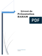 Livret de Presentation BAHAM