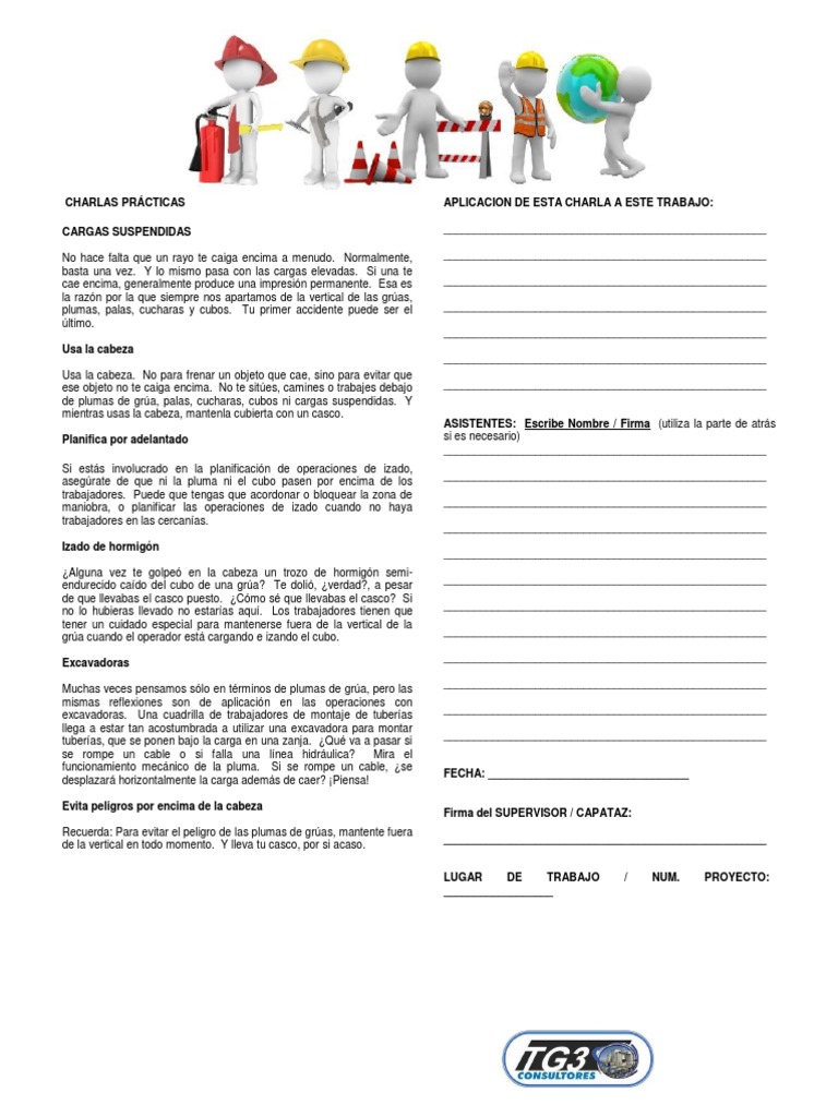 Cargas Suspendidas PDF Grúa (máquina)