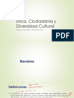 SEMANA 14. Racismo - Discriminacion