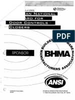 ANSI-A156-04-2000 Door Controls Closers