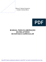 Manual Elababoracao Relatorio Estagio