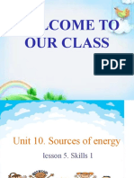 Unit 10 Sources of Energy Lesson 5 Skills 1