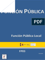 Sumario FP03 Función Pública Local