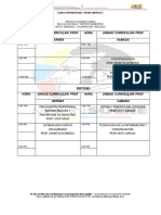 Horario Deprte Semestre 1periodo 2022 - 3