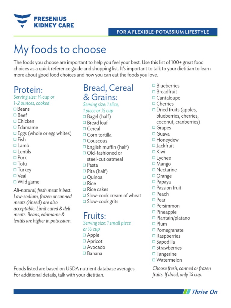High Potassium Foods To Avoid CKD PDF Fruit Sauce