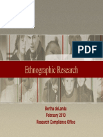 2010 02 Ethnographical Research