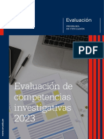 Evaluacion de Competencias Investigativas 2023.