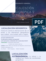 Localización Astronómica
