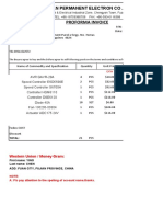 Proforma Invoice Dodie 2023.2.1