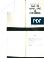 Chantal Mouffe - Por Um Populismo de Esquerda