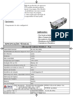 Especificacoes-Celulas de Carga