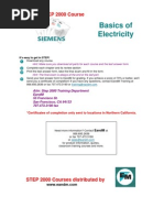 Basics of Electricity: Siemens STEP 2000 Course