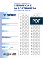 Simulado Diagnóstico 1a Serie - Impressão