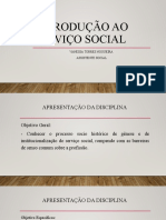 Aula 1 - Introdução Ao Serviço Social - Apresentação Da Disciplina