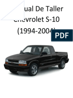 Chevrolet S10 (1994-2004) Manual de Taller
