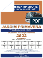 Jardim Primavera Calendario 2022