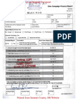 Tara Mosley Campaign Finance Report