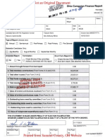 Marco Sommerville Campaign Finance Report