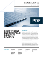 Independent Engineer / Due Diligence Reviews
