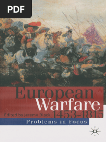 Jeremy Black European Warfare 1453-1815