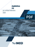 Anuario Estadístico y Geográfico: Por Entidad Federativa 2020