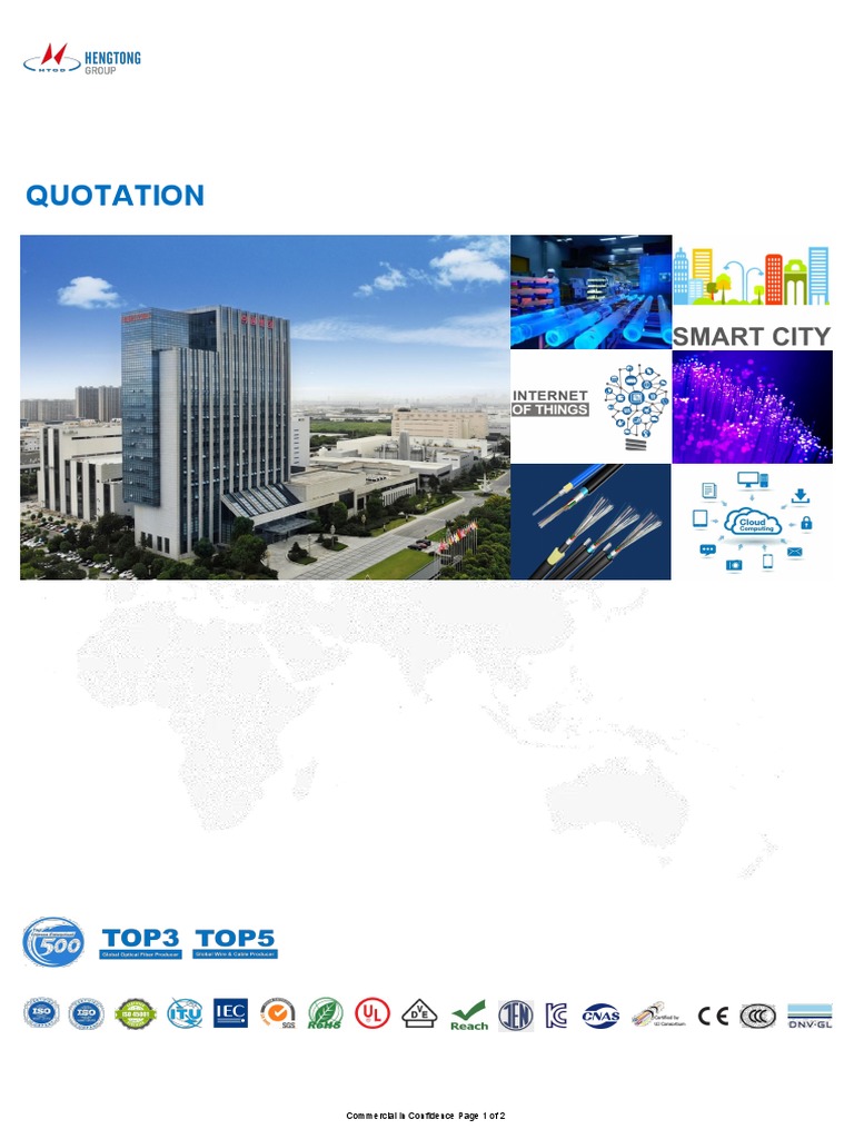 Quotation Anixter Cable PDF Economies Business