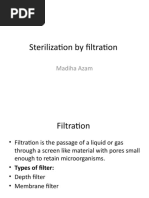 Sterilization by Filtration