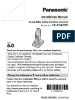 Installation Manual: TGA820 (E) .FM Page 1 Thursday, June 28, 2007 5:07 PM