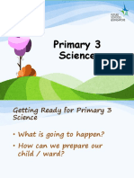 Preparing for Primary 3 Science