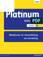 Gr4 Wiskunde Werkboek Vir Remediëring & Verryking (Platinum)