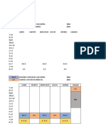 Horarios