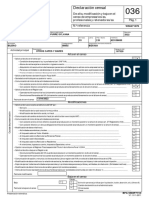 Declaración Censal: de Alta, Modificación y Baja en El Censo de Empresarios/as, Profesionales y Retenedores/as Pág. 1