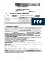 Sesion de Aprendizaje CC - Ss 1º ABS-LSB Ccesa007