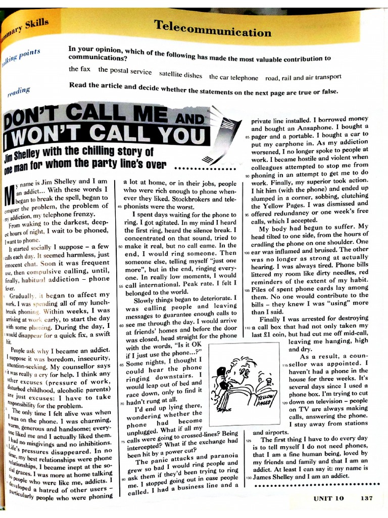 Don't Call Me... | PDF