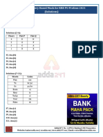 All India Memory Based Mock For RRB PO Prelims 2021 Solutions 1