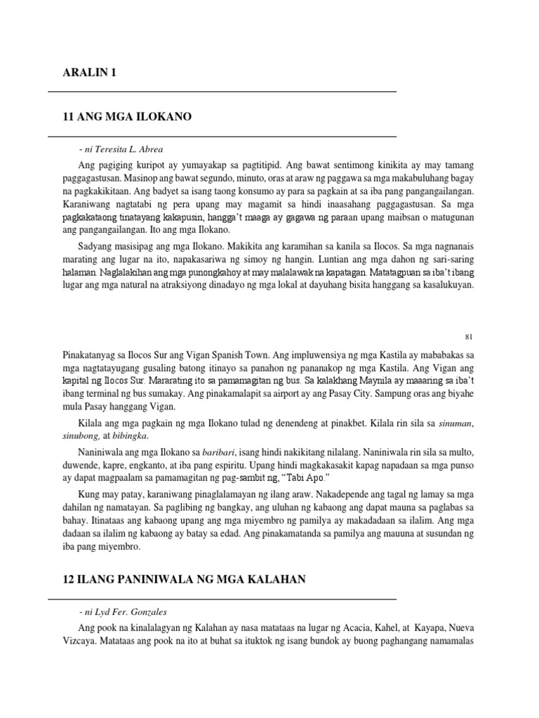 Luzon Pdf