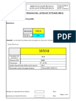 Especificaciones Técnicas para Autoclave Tuttnauer 3850 M