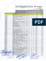 Presupuesto y Matrices Firmados Reparación de Poste de MT DVC