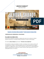 Jehová Sabaot lucha contra el aborto