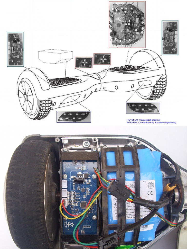 Hoverboard 6 Mekotron hb-0060k E-Board Repair Info | PDF