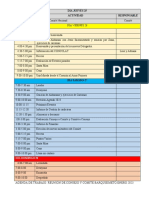 Agenda de Trabajo Consejo Barquisimeto 2023 Enero