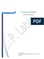 Travaux - Dirigés - La Fonction Digestive