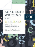 Academic Writing and Dyslexia - A Visual Guide to Writing at University, Second Edition