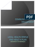 Community Health Devlopment PARANAQUE