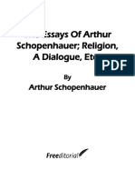 Arthur Schopenhauer's Essays on Religion and Philosophy