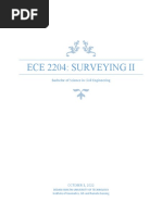 GGE 2204 Surveying II - MyNotes