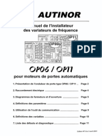 OP06-OP11 - Manuel D'installation