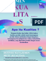 Manajemen Kualitas