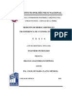 Medición de Hidrocarburos en Transferencia de Custodia en México