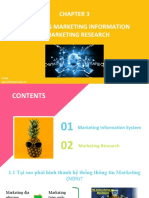 Managing Marketing Information & Marketing Research: VTHN Ngocvth@uel - Edu.vn